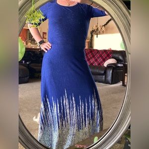 LuLaRoe Elegant Ana XL dress. “Frozen dress”